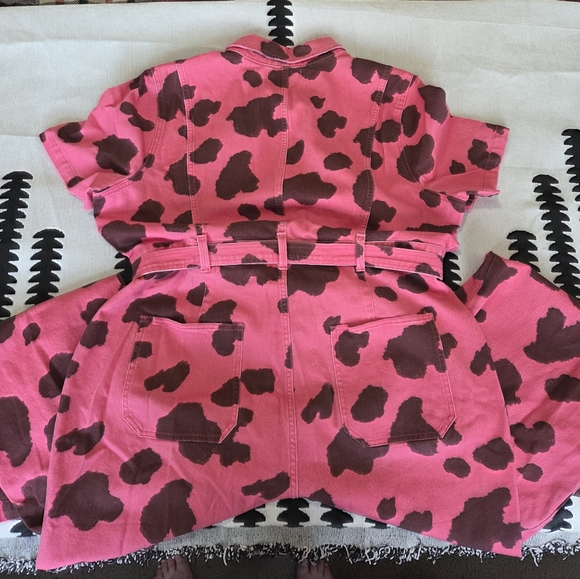 Rachel Antonoff 'Moo Pink' Jumpsuit - Picture 4 of 7